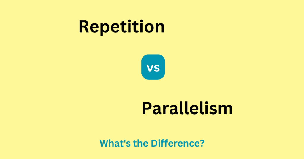 repetition vs parallelism
